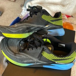 Lightly used Reebok nano x2. I would rate 8/10. Size 11. Free shipping